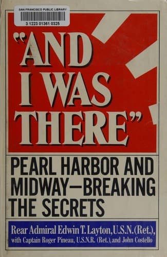 Cover image for "And I was there"