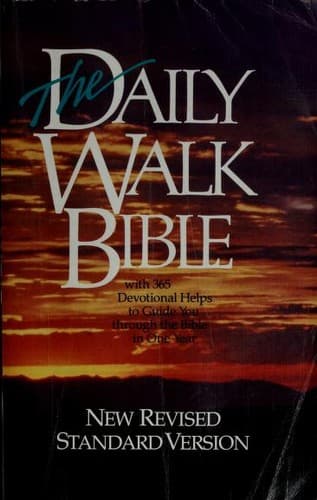 Cover image for The Daily walk Bible