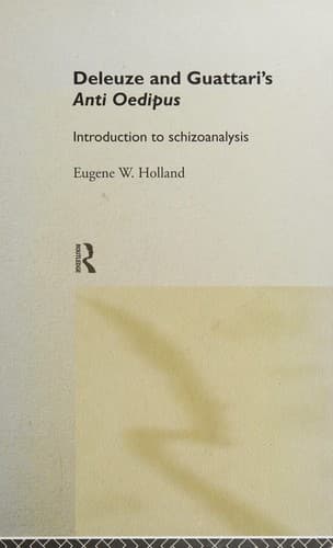 Cover image for Deleuze and Guattari's Anti-Oedipus