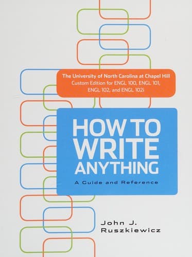 Cover image for How to write anything