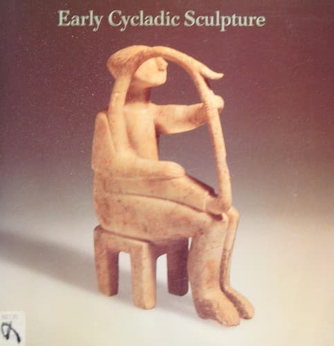 Cover image for Early Cycladic sculpture