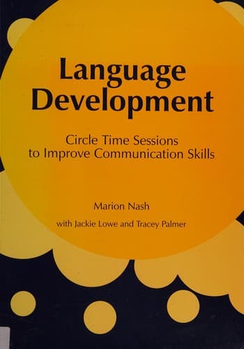 Cover image for Language development