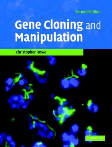 Cover image for Gene Cloning and Manipulation
