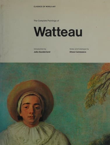 Cover image for The complete paintings of Watteau