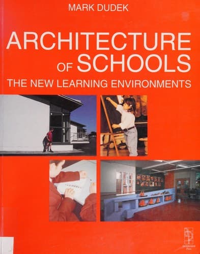 Cover image for Architecture of schools
