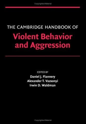 Cover image for The Cambridge Handbook of Violent Behavior and Aggression