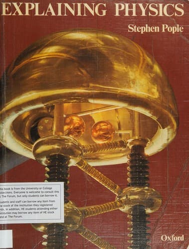 Cover image for Explaining physics