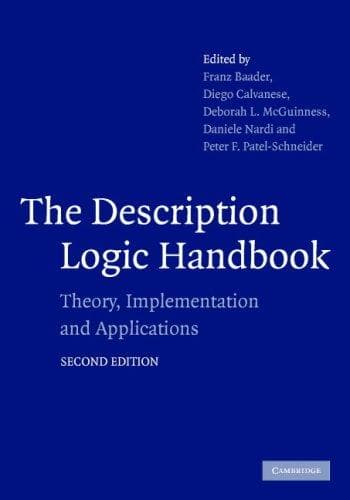 Cover image for The Description Logic Handbook