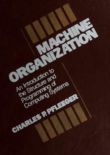 Cover image for Machine organization
