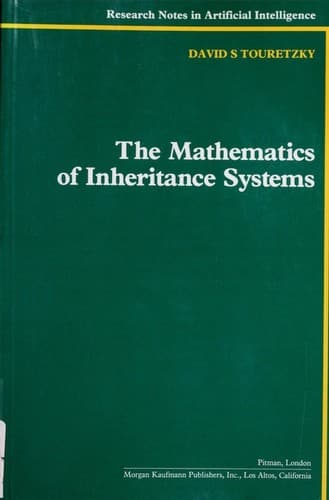 Cover image for The mathematics of inheritance systems