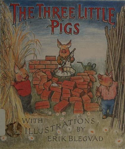 Cover image for The three little pigs