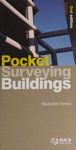 Cover image for Pocket surveying buildings
