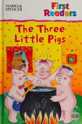 Cover image for The three little pigs