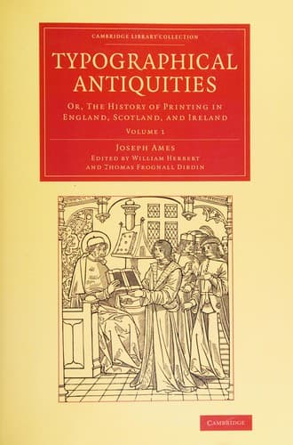 Typographical antiquities