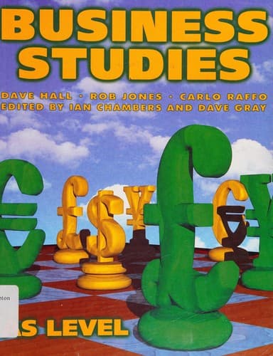 Cover image for Business studies AS level