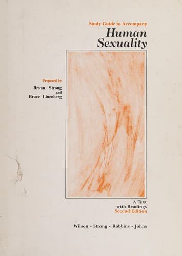Cover image for Human Sexuality
