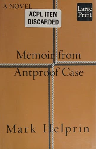 Cover image for Memoir from Antproof Case
