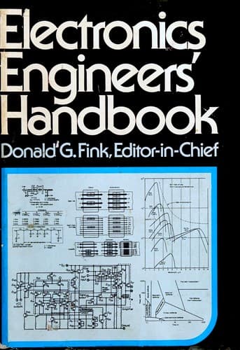 Cover image for Electronics engineers' handbook