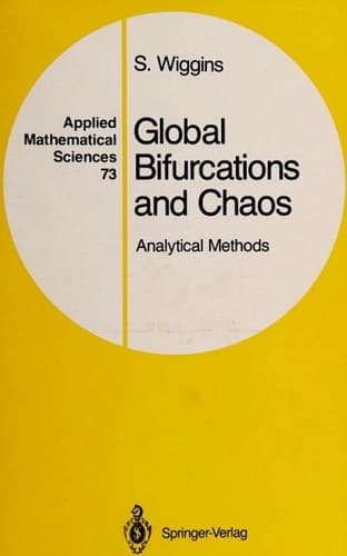 Cover image for Global bifurcations and chaos