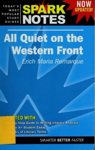 Cover image for All quiet on the western front