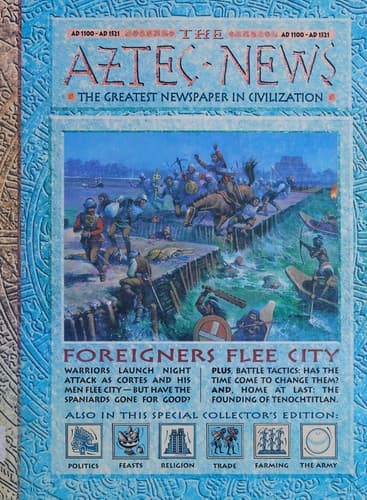 Cover image for The Aztec news