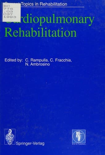 Cover image for Cardiopulmonary Rehabilitation