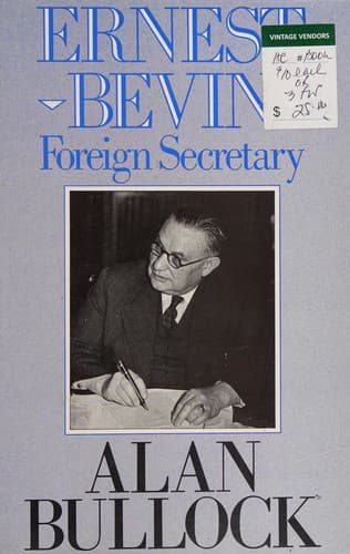 Cover image for Ernest Bevin