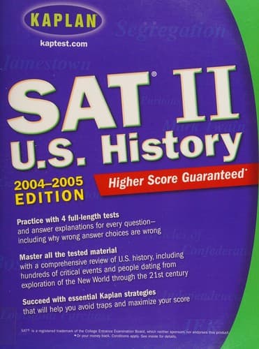 Cover image for Kaplan SAT II