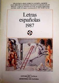 Cover image for Letras españolas 1987