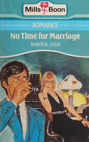 Cover image for No time for marriage