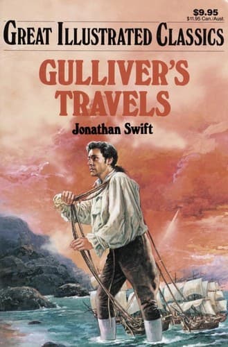 Cover image for Gulliver's Travels (Great Illustrated Classics)