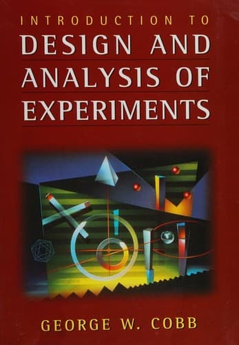 Cover image for Introduction to design and analysis of experiments