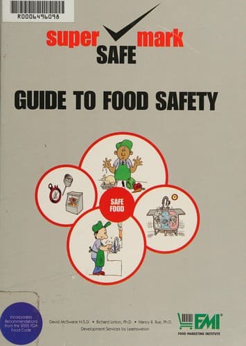Cover image for Supersafemark guide to food safety
