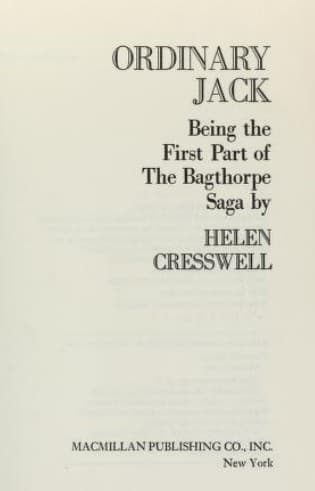 Cover image for Ordinary Jack