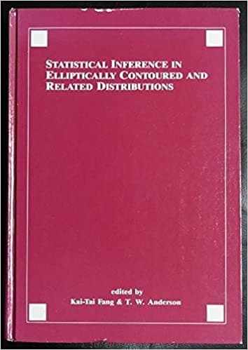 Cover image for Statistical Inference in Elliptically Contoured and Related Distributions