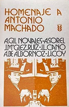 Cover image for Homenaje a Antonio Machado