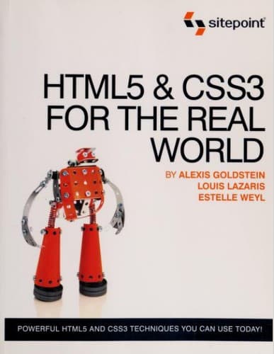 Cover image for HTML5 and CSS3 for the Real World
