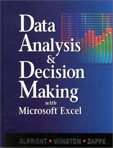 Cover image for Data analysis and decision making with Microsoft Excel