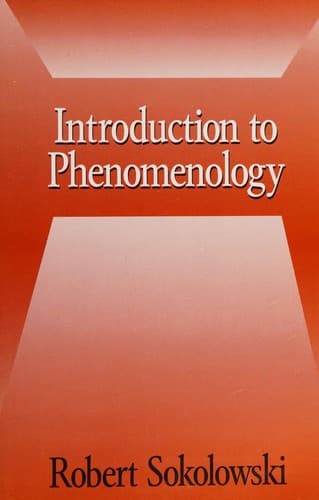 Cover image for Introduction to Phenomenology