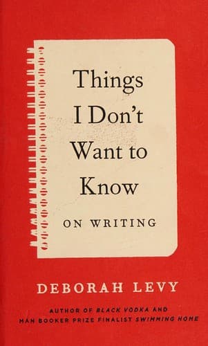Cover image for Things I don't want to know