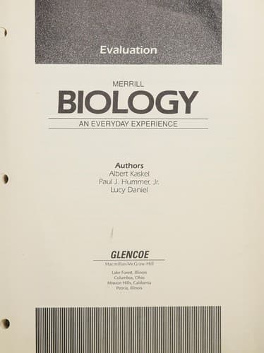 Cover image for Merrill biology