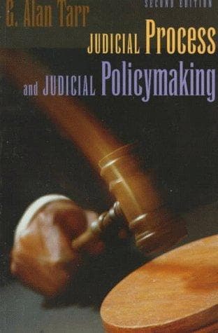 Cover image for Judicial process and judicial policymaking