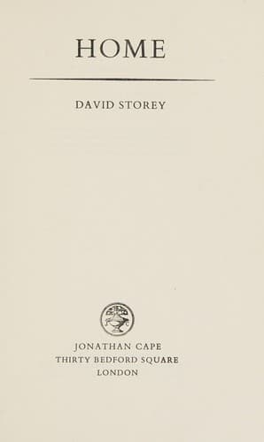 Cover image for Home.