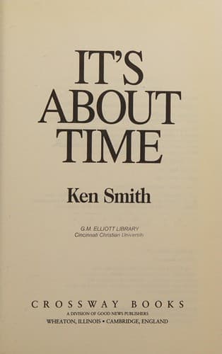 Cover image for It's about time