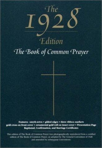 Cover image for The 1928 Book of Common Prayer