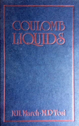 Cover image for Coulomb liquids