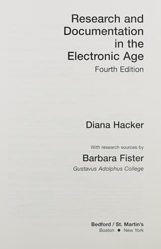 Cover image for Research and documentation in the electronic age