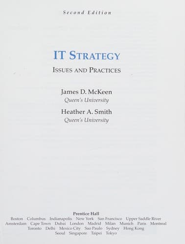 Cover image for IT strategy
