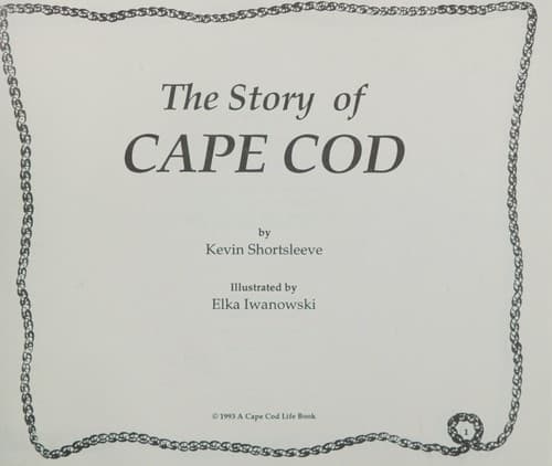 Cover image for The story of Cape Cod