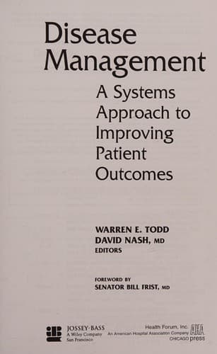 Cover image for Disease management